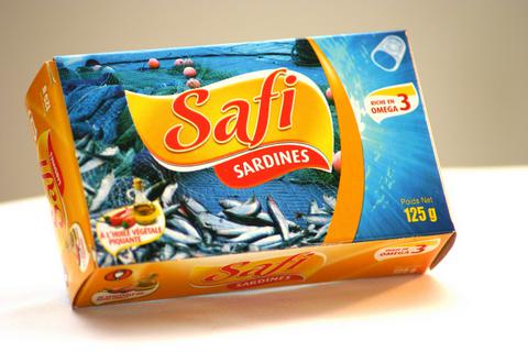 Sardines à l'huile végétale piquante - Safi